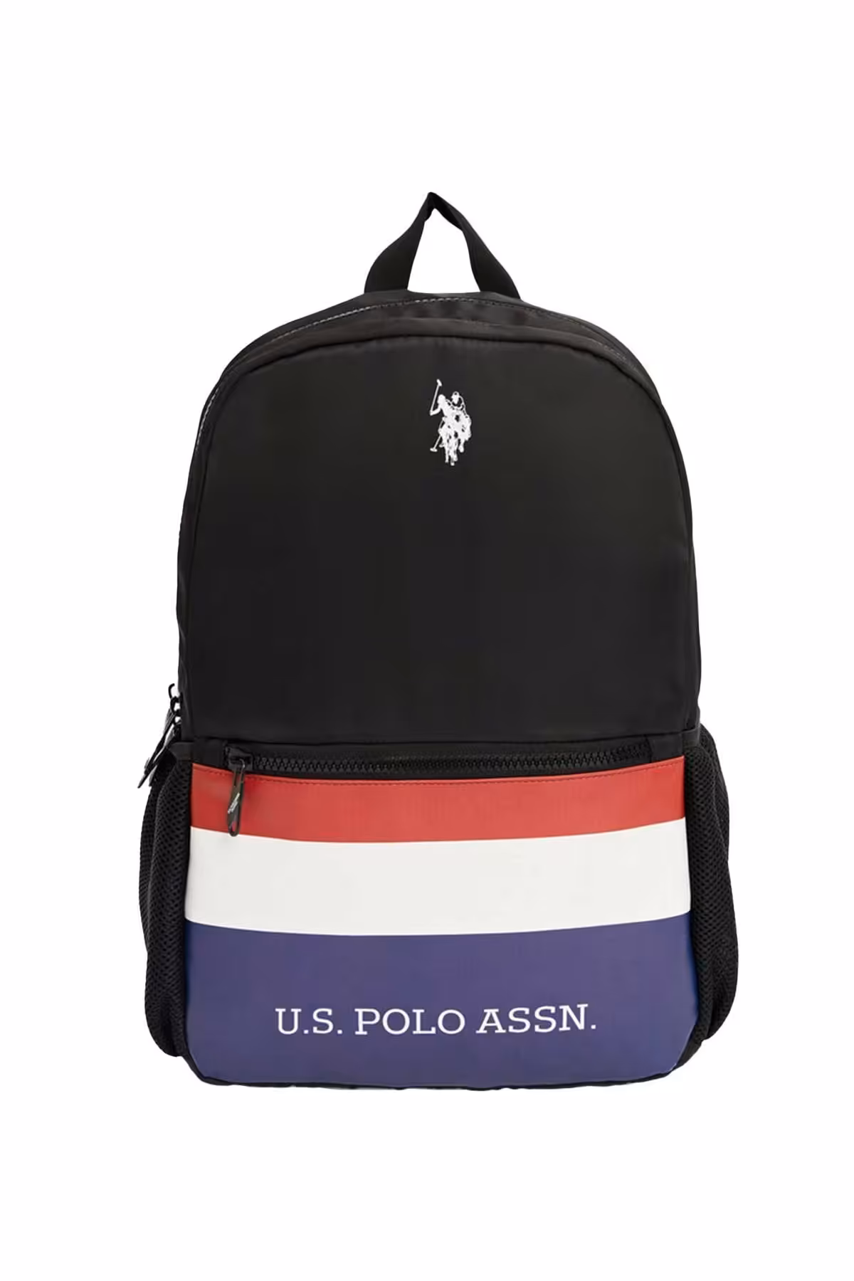 کیف مدرسه مشکی دخترانه و پسرانه بچگانه سیاه یونیسکس Kids Us Polo Assn Backpack U.S. Polo Assn.