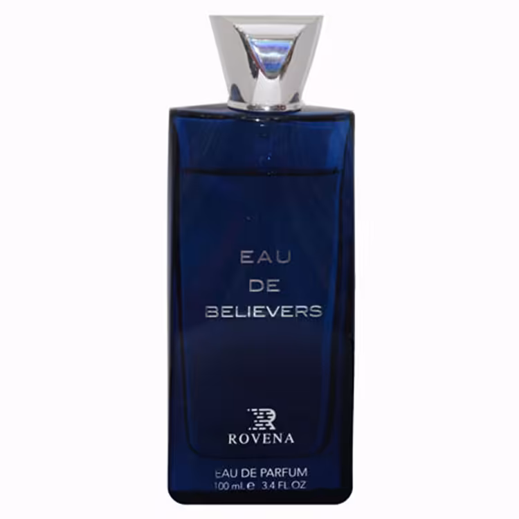 ادو پرفیوم مردانه Rovena Believers Blue حجم 100 میلی لیتر