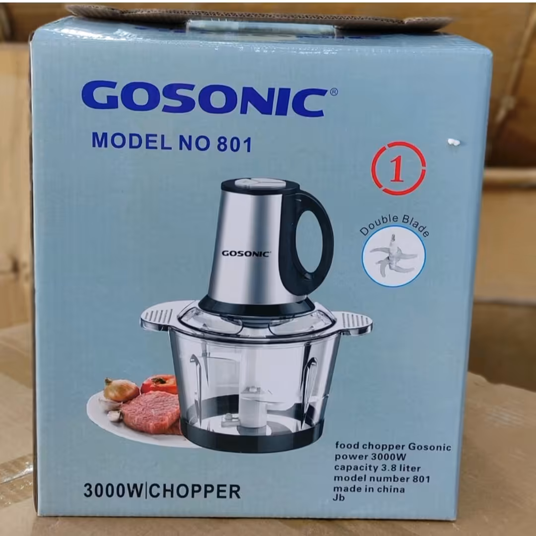 خردکن 3.8 لیتری گوسونیک کاسه پیرکس موتور گیربکسی ارسال رایگان