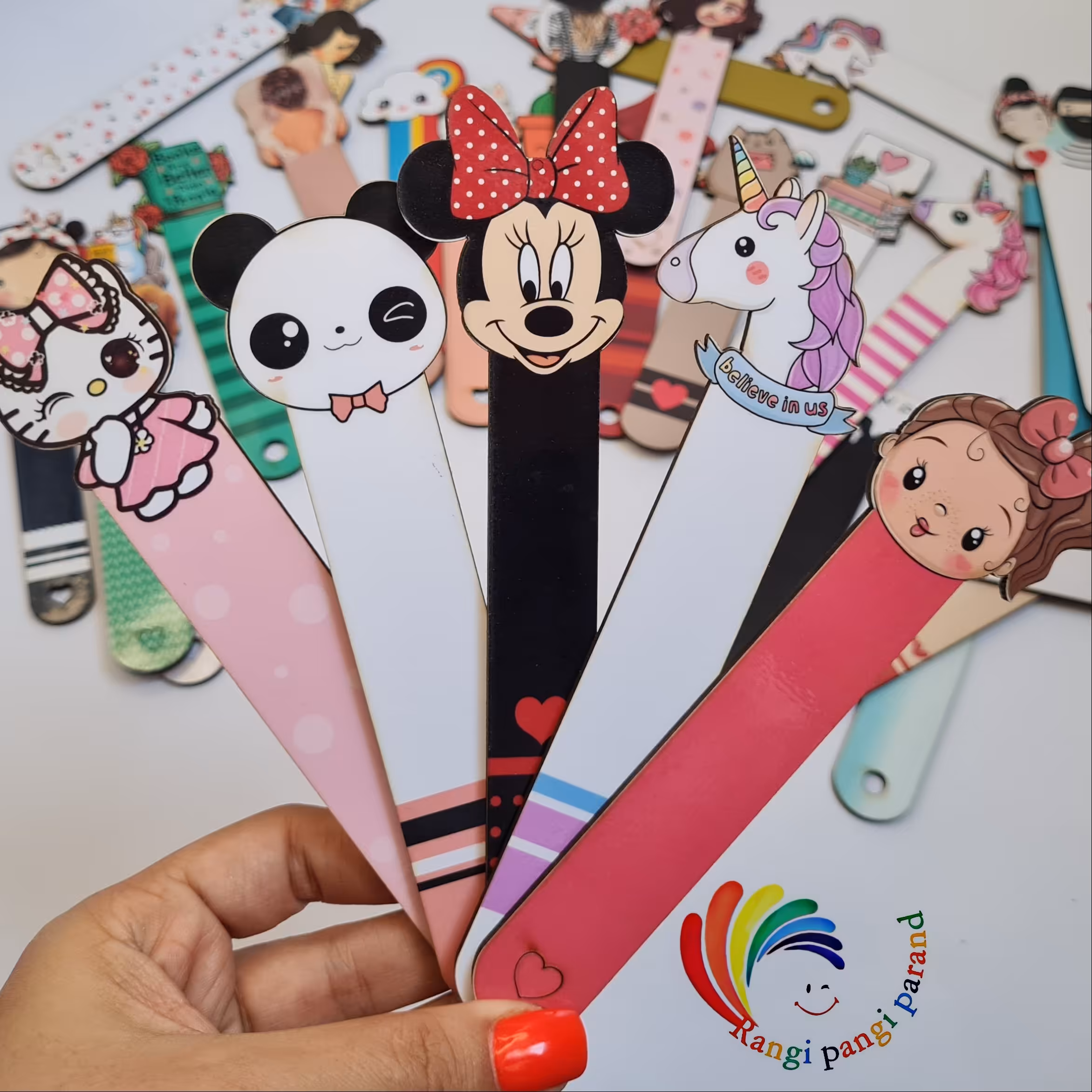 بوک مارک چوبی