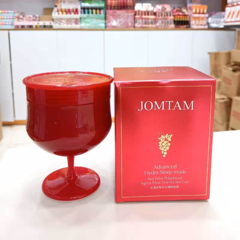 ماسک خواب هسته انگور (ماسک شب) برند جومتام ریکاوری و بازسازی بافت آسیب دیده پوست صورت