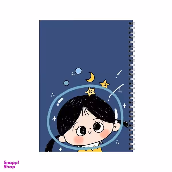 دفتر مشق 100 برگ بامبیلیپ طرح دختر فضانورد کد 9678189