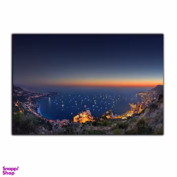 تابلو شاسی بکلیت طرح منظره جزیره کاپری در شب مدل SH-S2934