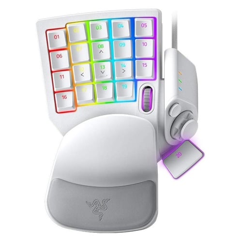 خرید کیبورد مکانیکی ریزر Keyboard Razer Tartarus Pro White با بهترین قیمت
