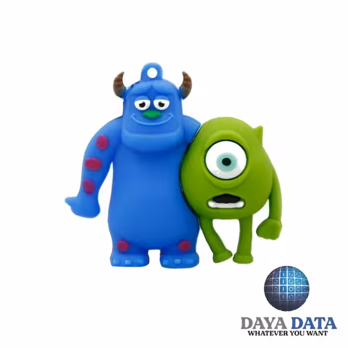 فلش مموری فانتزی دایا دیتا مایک و سالی مدلPC1067-5 ظرفیت64GB-USB2چند رنگ 