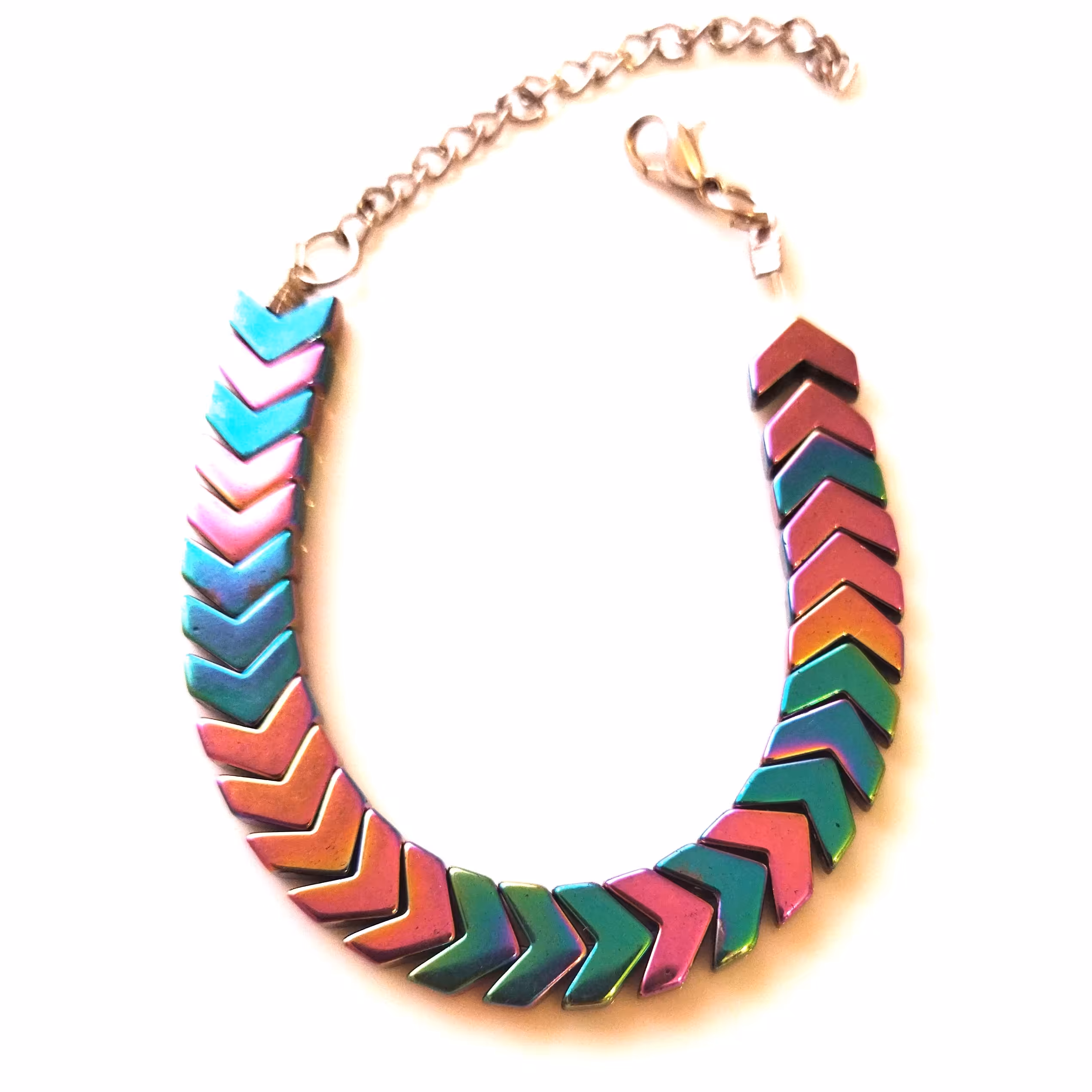 دستبند سنگ حدید هلوگرامی 