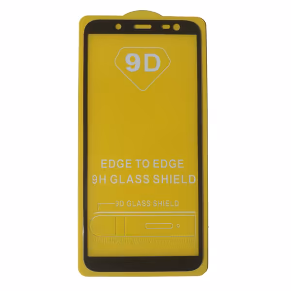 گلس 9D مناسب برای گوشی موبایل سامسونگ J6 Black