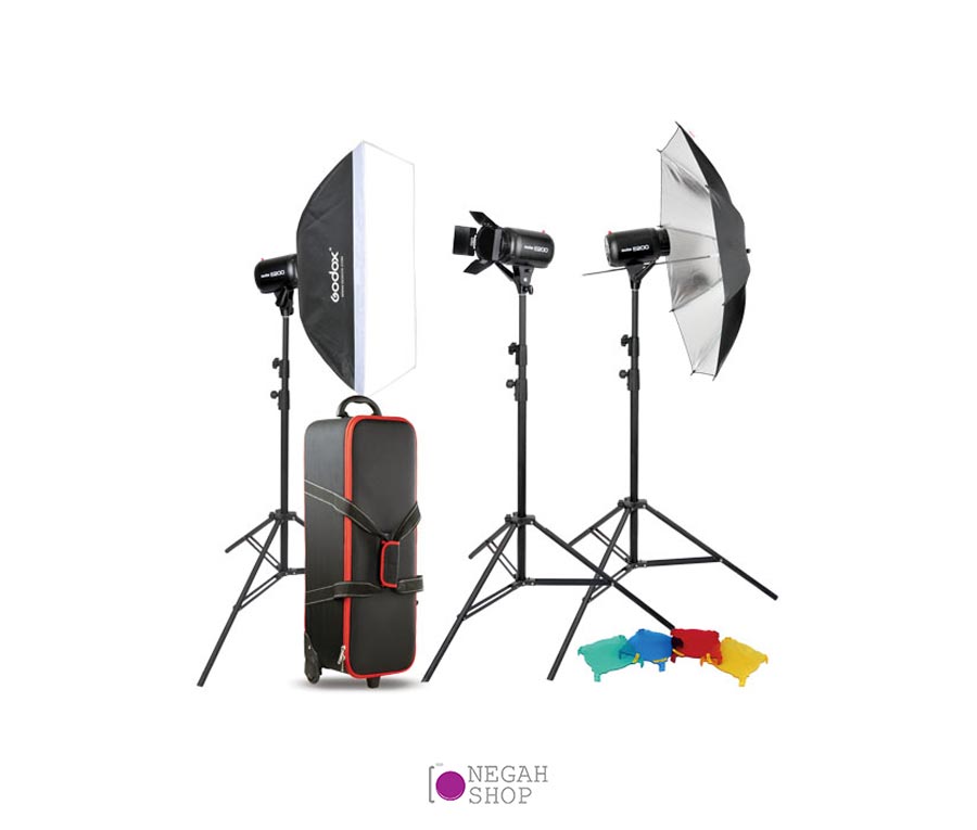 کیت کامل فلاش استدیویی گودکس Godox E250