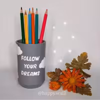 جامدادی رومیزی طرح انگیزشی انگلیسی (سایز10در 6)