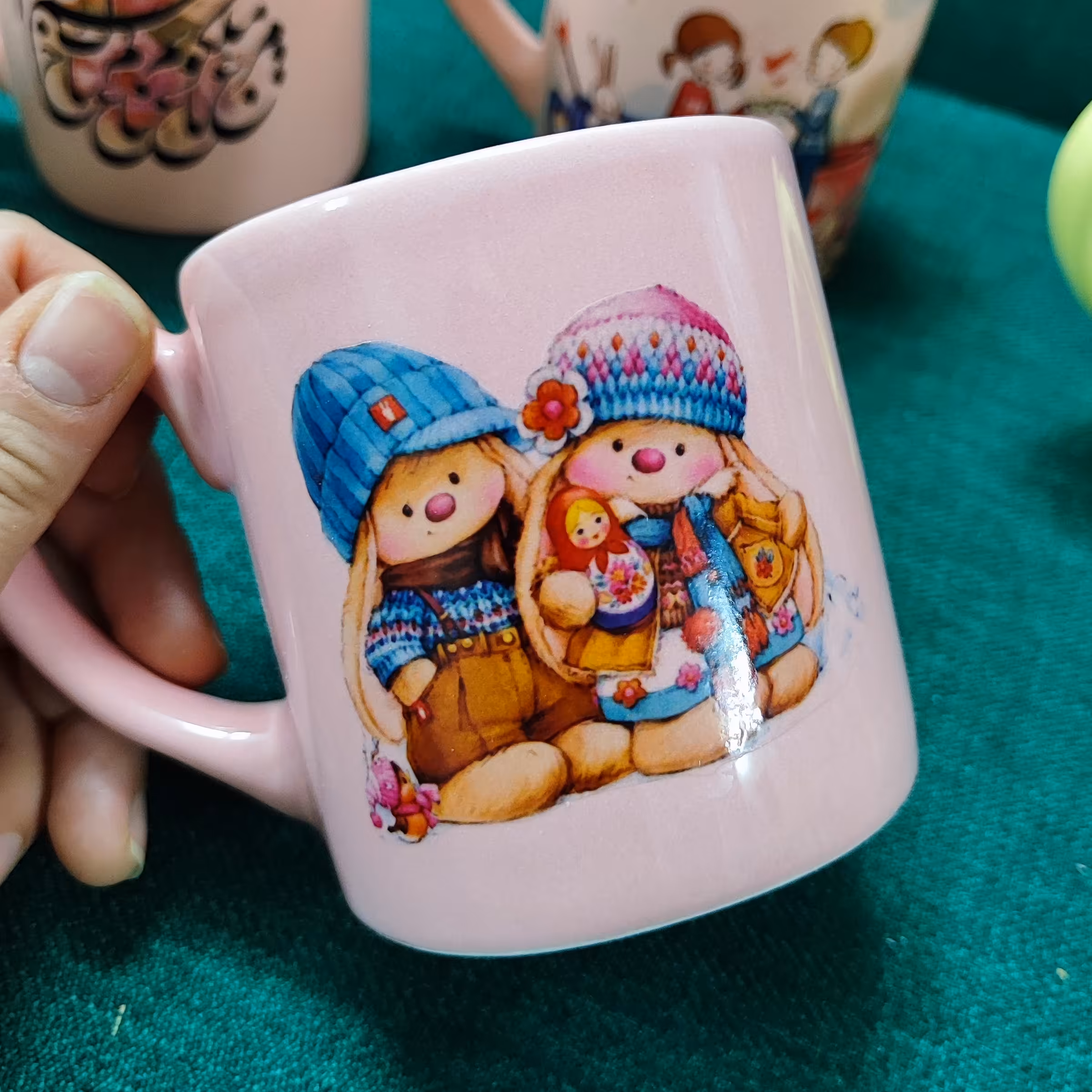 ماگ سرامیکی  طرح خرگوش