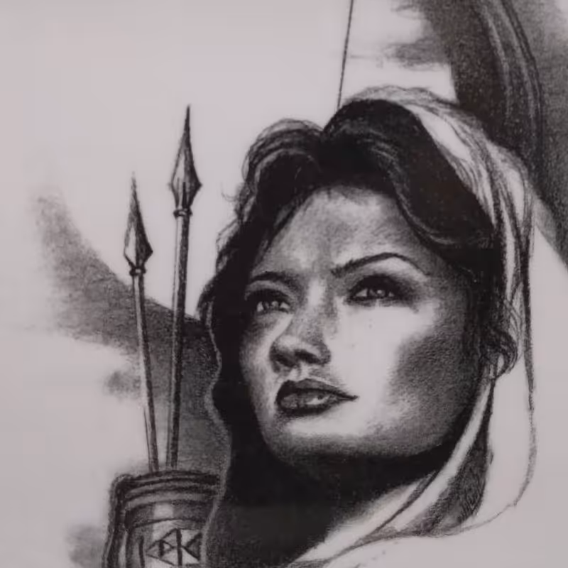 طراحی سیاه قلم