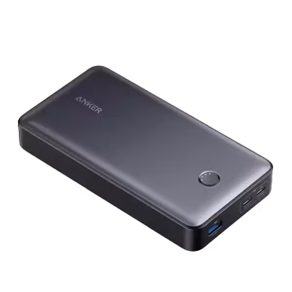 پاوربانک انکر 537 مدل A1379 ظرفیت 24000 میلی‌ آمپر ساعت