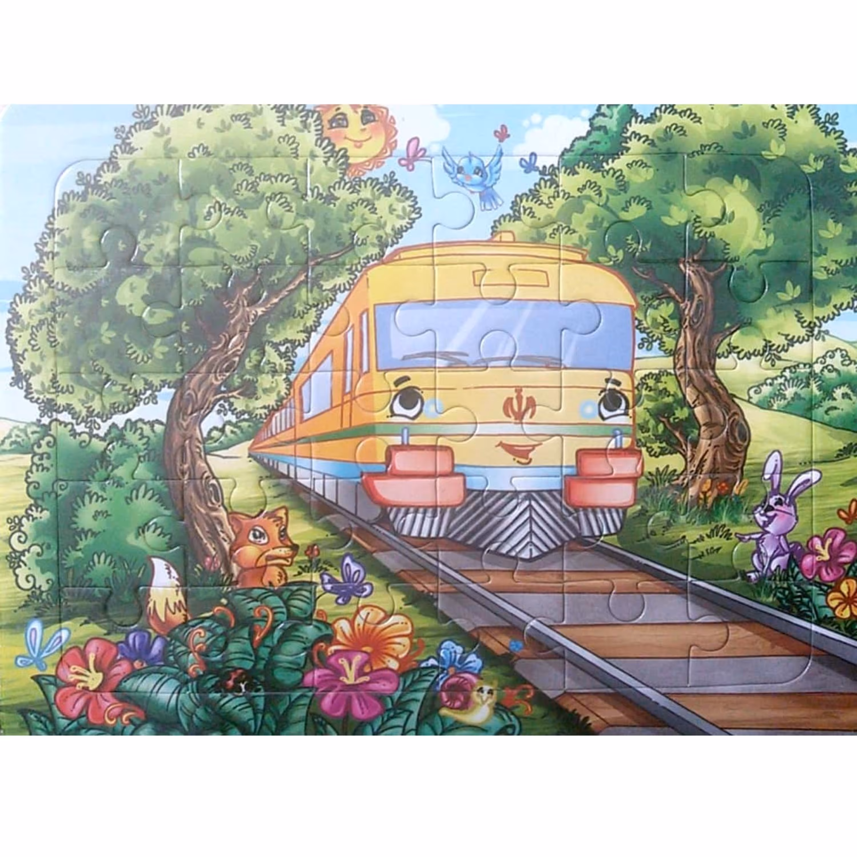 پازل ایرانی اسلامی 30 تکه - طرح قطار