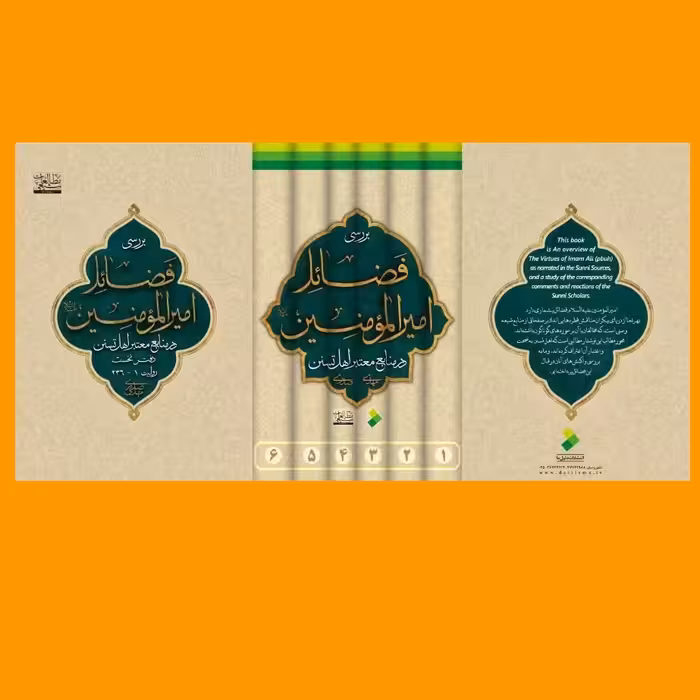 کتاب بررسی فضائل امیر المومنین علیه السلام در منابع معتبر اهل تسنن جلد سخت
