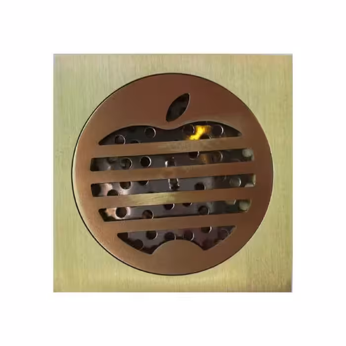 کفشور طلایی مات تمام استیل 10در10