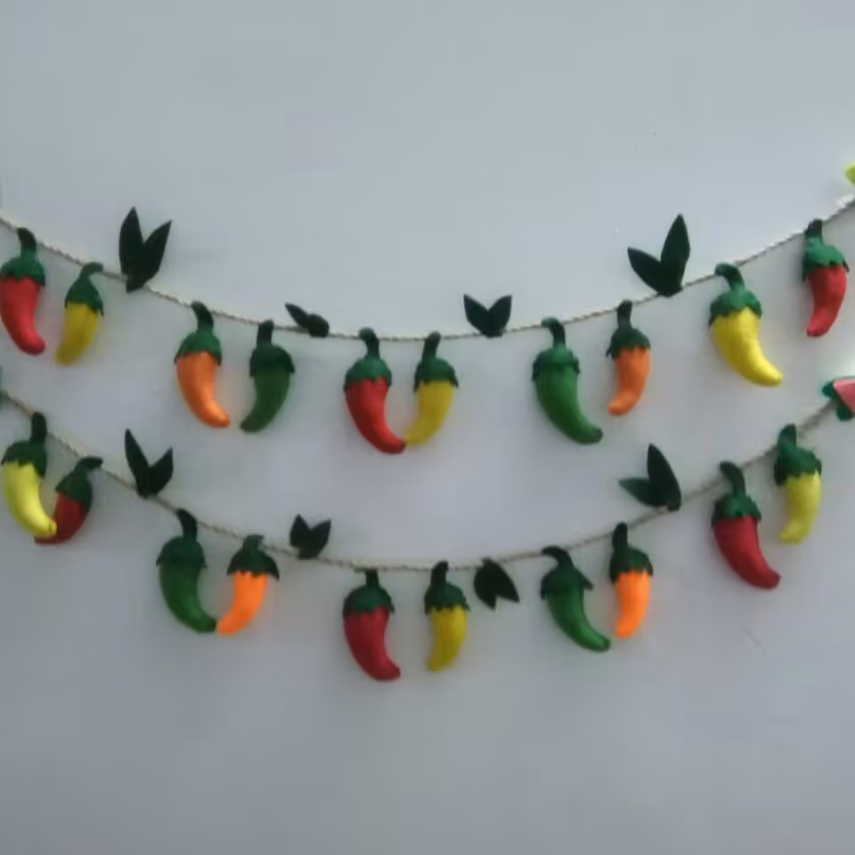 ریسه فلفل  نمدی  برای اشپزخونه