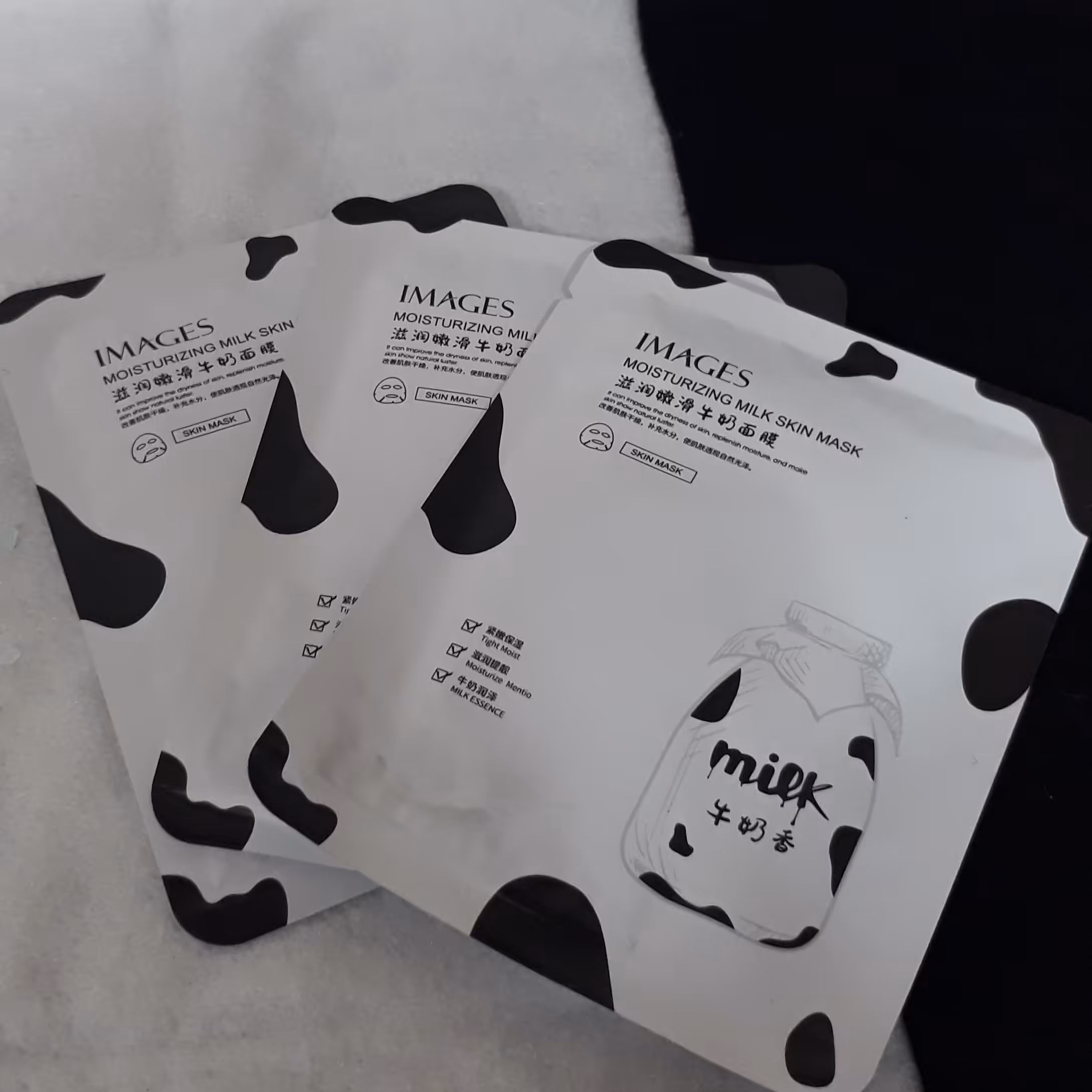 ماسک ورقه ای صورت شیر گاو ایمجز شفاف کننده و روشن کننده