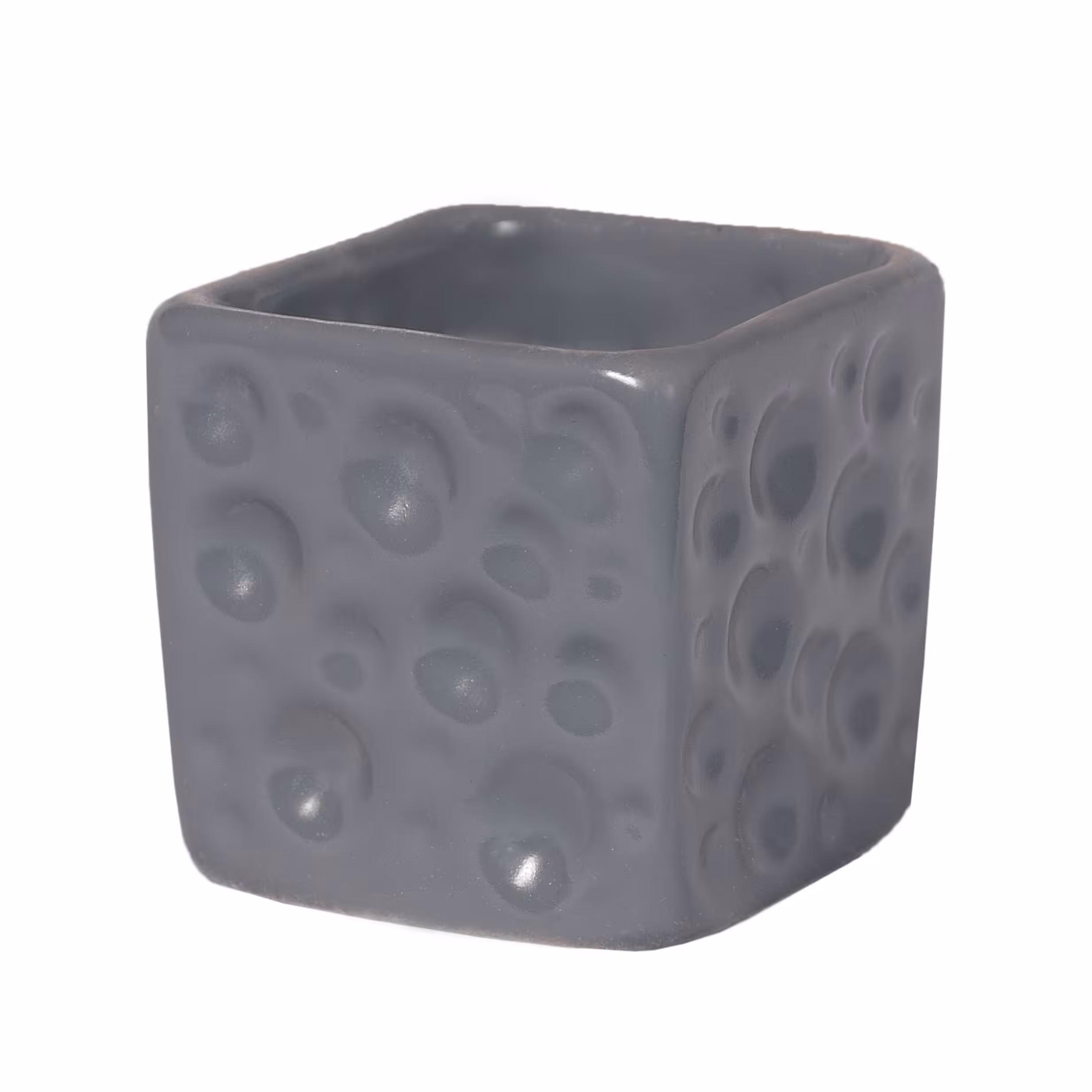 گلدان مربع سنگی حبابی(کارتن 36تایی)دونه ای 9000ت مناسب گل طبیعی ومصنوعی