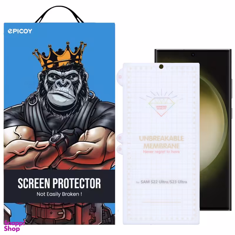 محافظ صفحه نمایش اپیکوی مدل Hydrogel مناسب برای گوشی موبایل سامسونگ Galaxy S23 Ultra / S22 Ultra