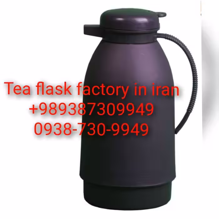فلاسک چای 1 لیتری بادمجونی ساخت شرکت تولیدی فلاسک 1 لیتری در ایران    tea flask factory made in iran 