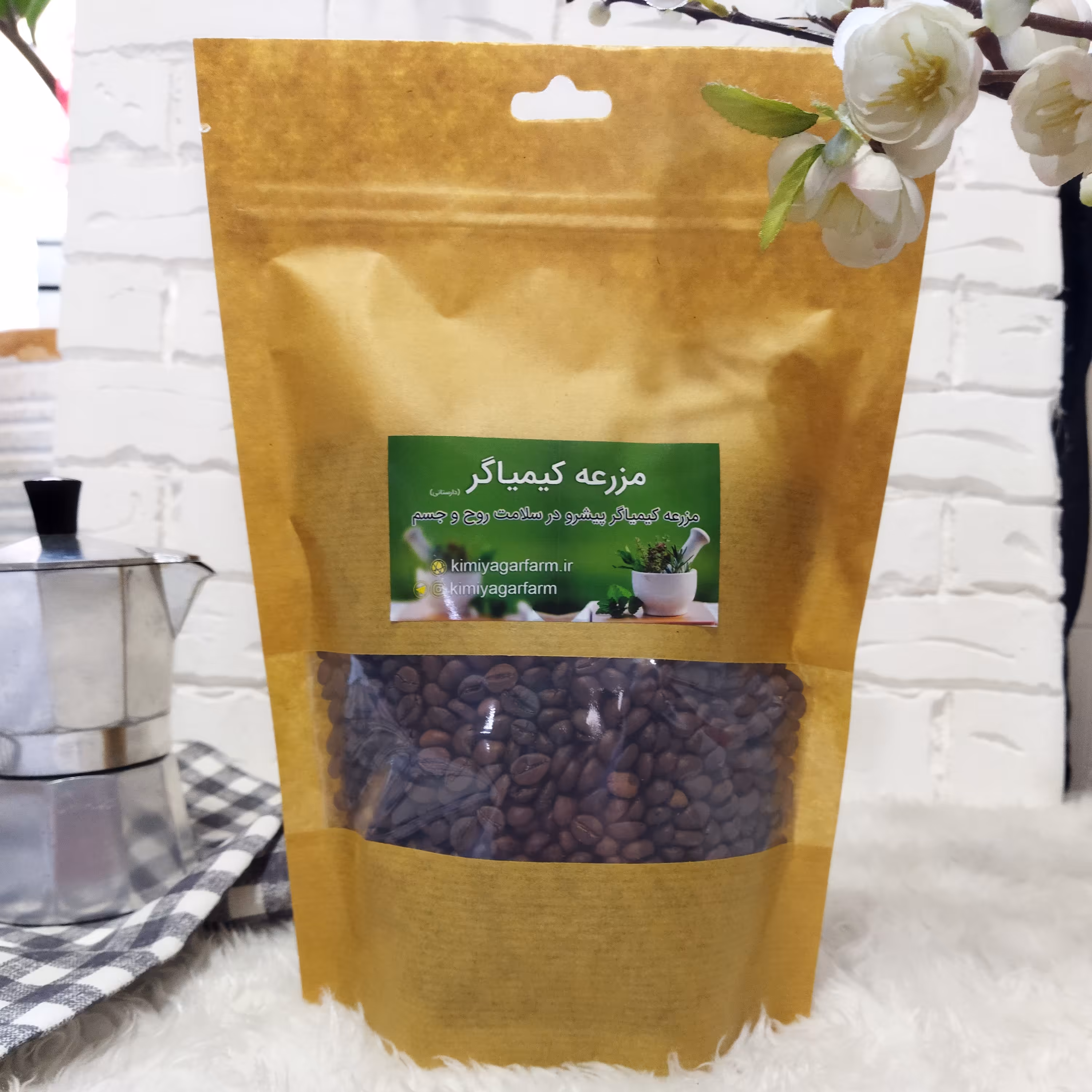 قهوه میکس 20در80درجه یک 600گرمی