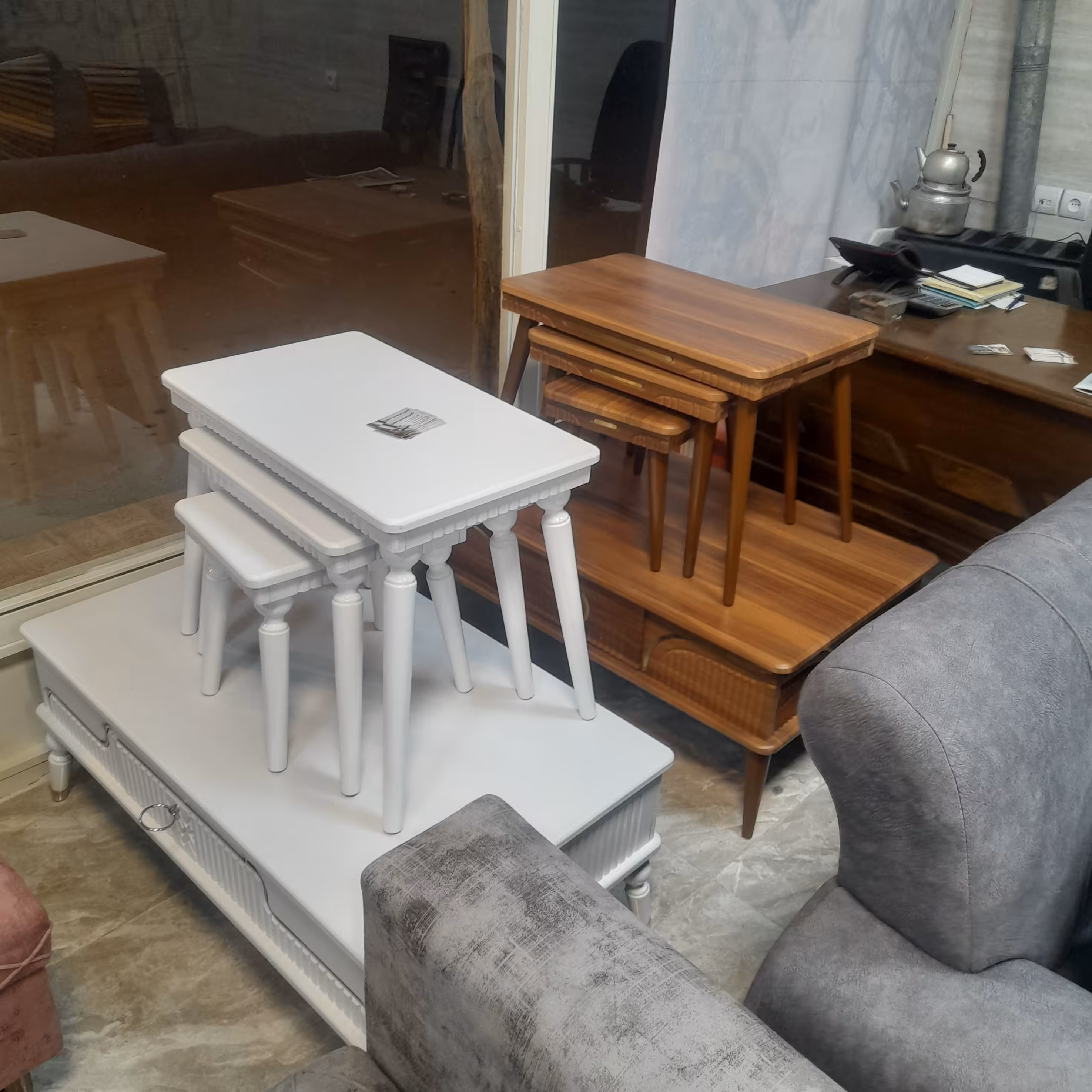 جلو مبلی 4 تیکه وکیوم