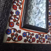 قاب آینه پته