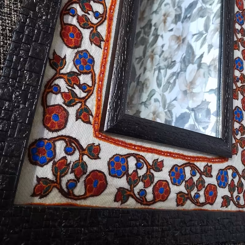 قاب آینه پته