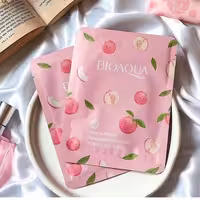 ماسک ورقه ای هلو و نعنا بیوآکوا پک 10 عددی