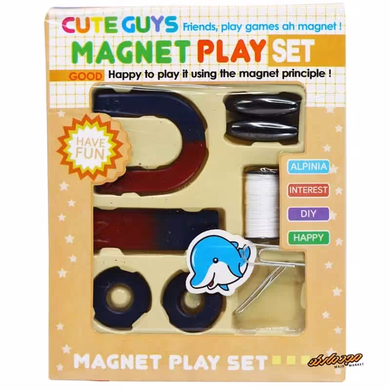 ست کرمی آهنربا آموزشی