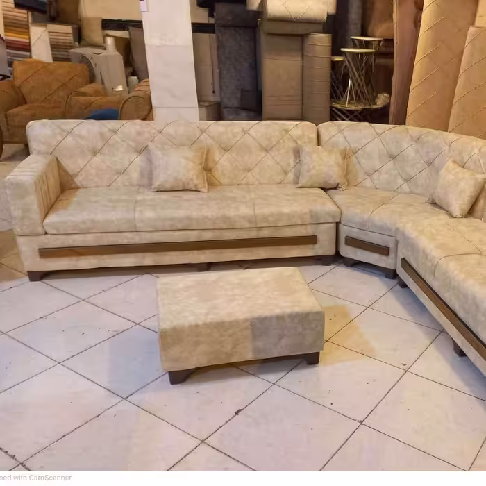 مبلمان مبل راحتی ال کنج ارکیده 