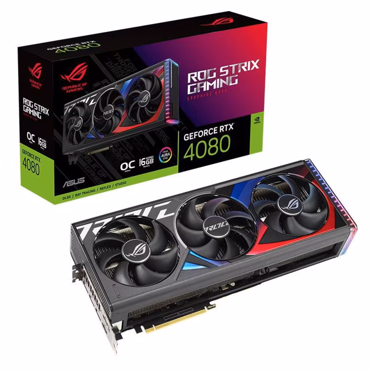 کارت گرافیک ROG Strix GeForce RTX 4080 OC (16GB)