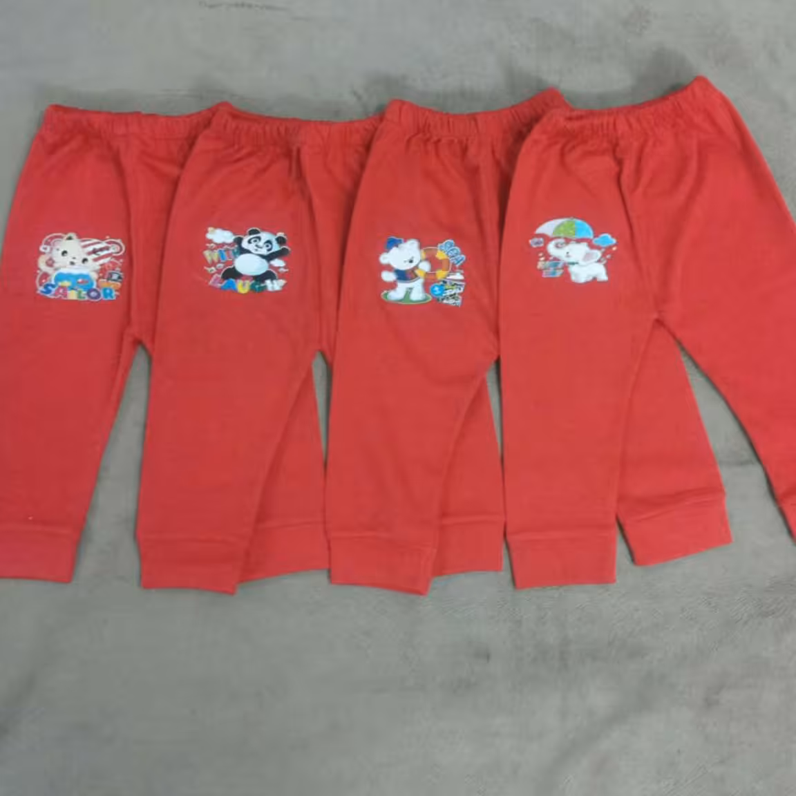 شلوار قرمز پسرانه دخترانه