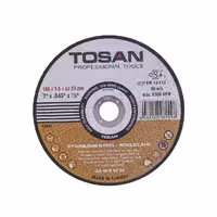 صفحه سنگ برش استیل 180 میلی متر توسن مدل f105-180MC1/6