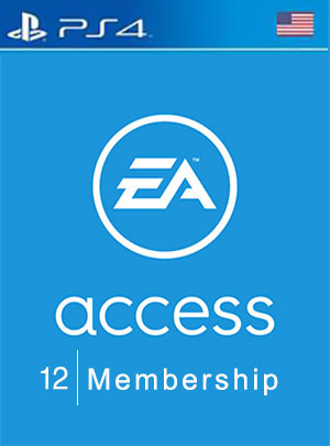 گیفت کارت EA Access یکساله 12 ماهه پلی استیشن امریکا