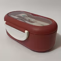 لانچ باکس مدل یک طبقه کد 8080 رنگ سرخابی