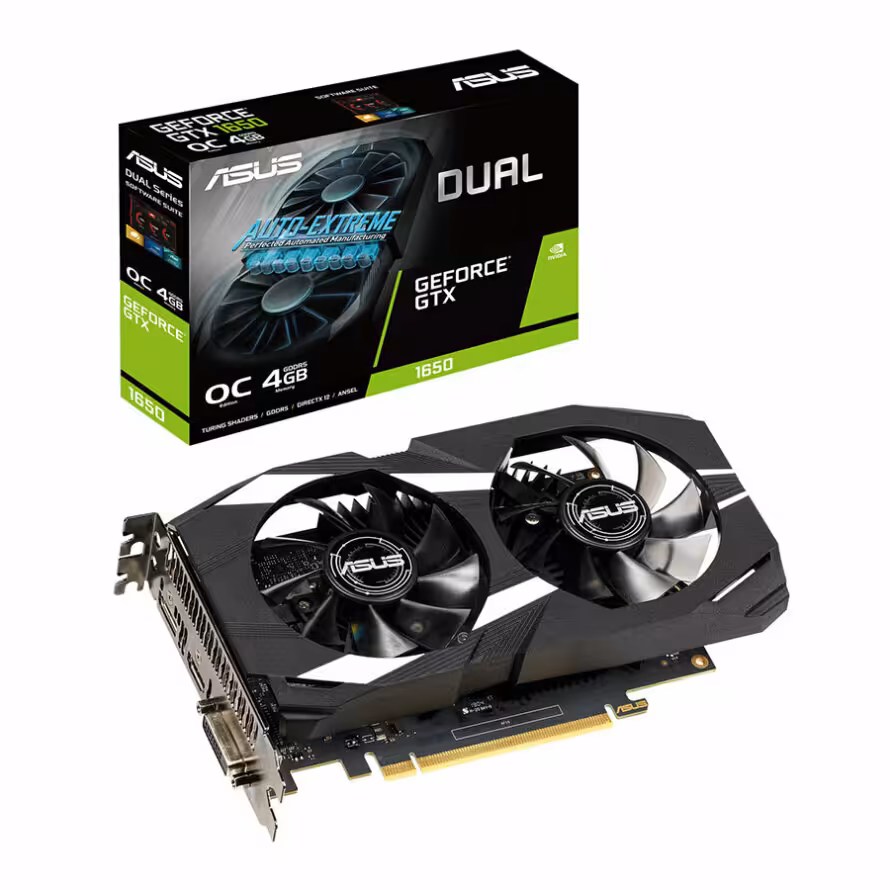 کارت گرافیک ایسوس Dual GTX1650 O4G شرکتی