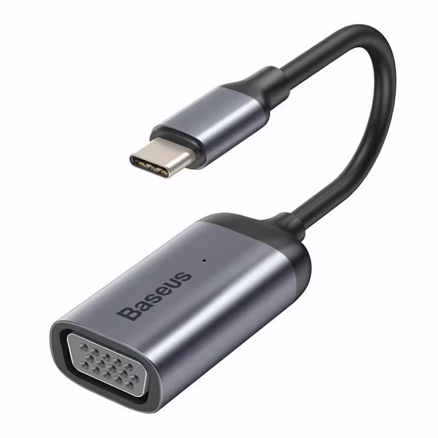 مبدل Type-C به VGA بیسوس CAHUB-V0G