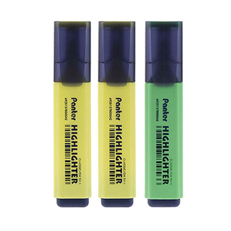 خرید ماژیک هایلایت پنتر مدل CLASSIC-CH 511 بسته 3 عددی