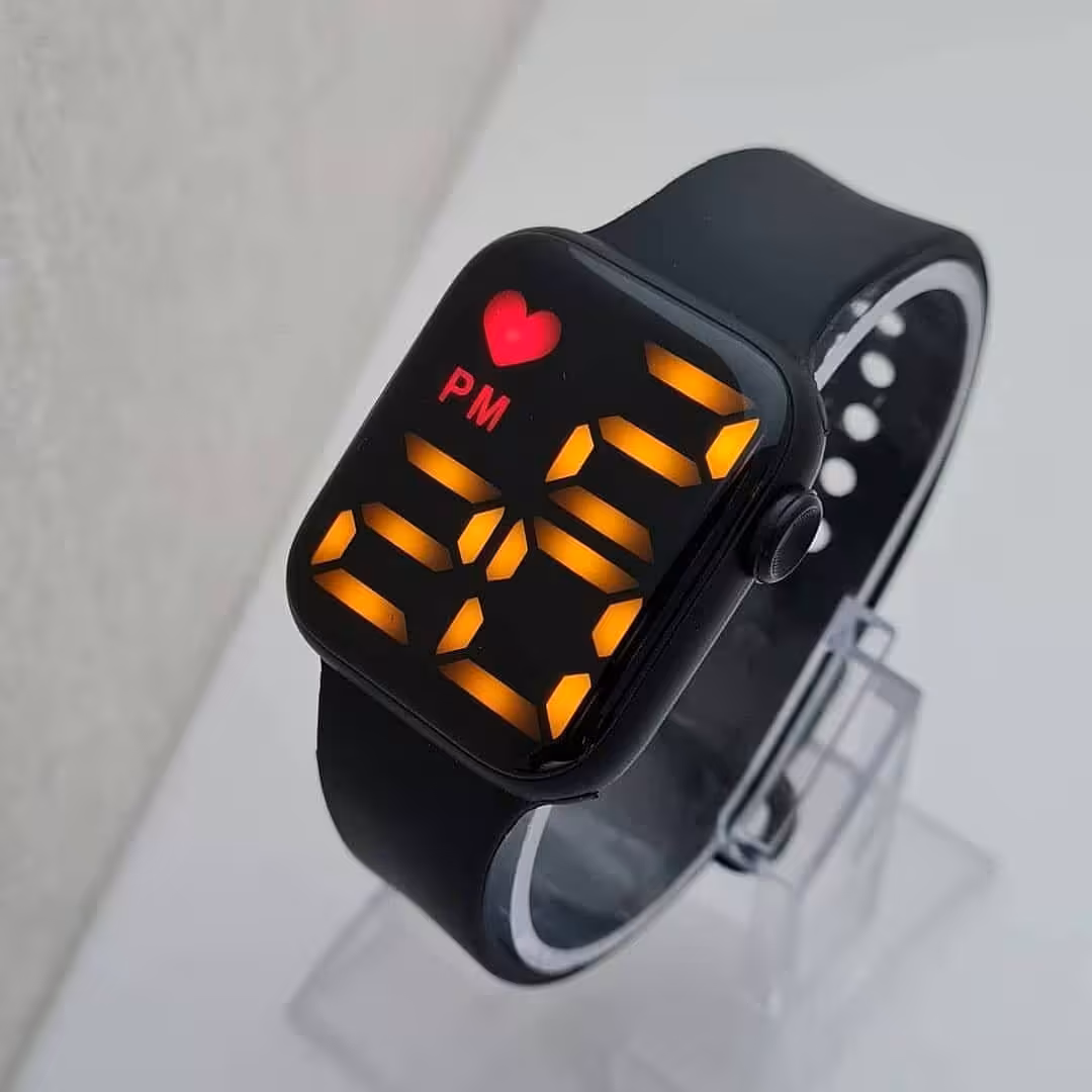 ساعت‌ طرح اپل دکمه‌ای