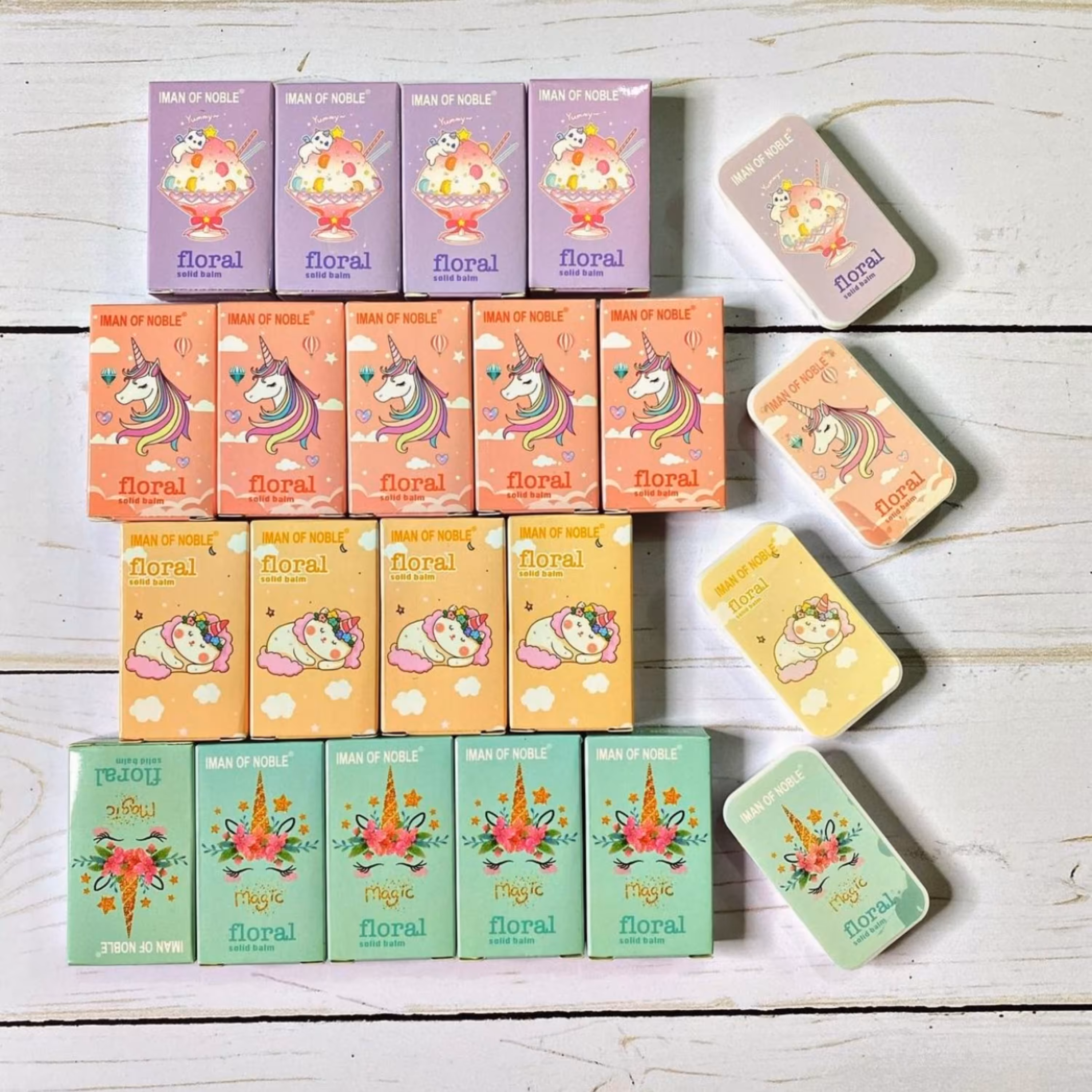 عطر صابونی جامد floral سبز