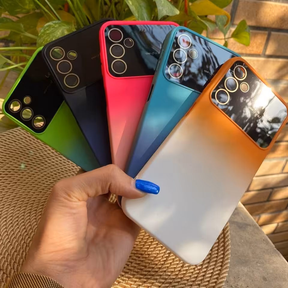 قاب گوشی لنز کیس دور رنگ مناسب گوشی شیائومی سامسونگ و آیفون در 5 رنگ جذاب