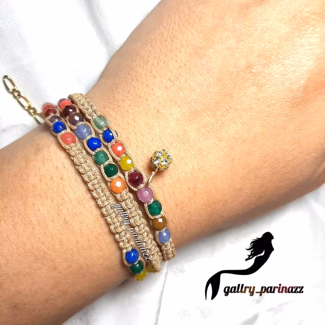 دستبند مارپیچی سنگ جید