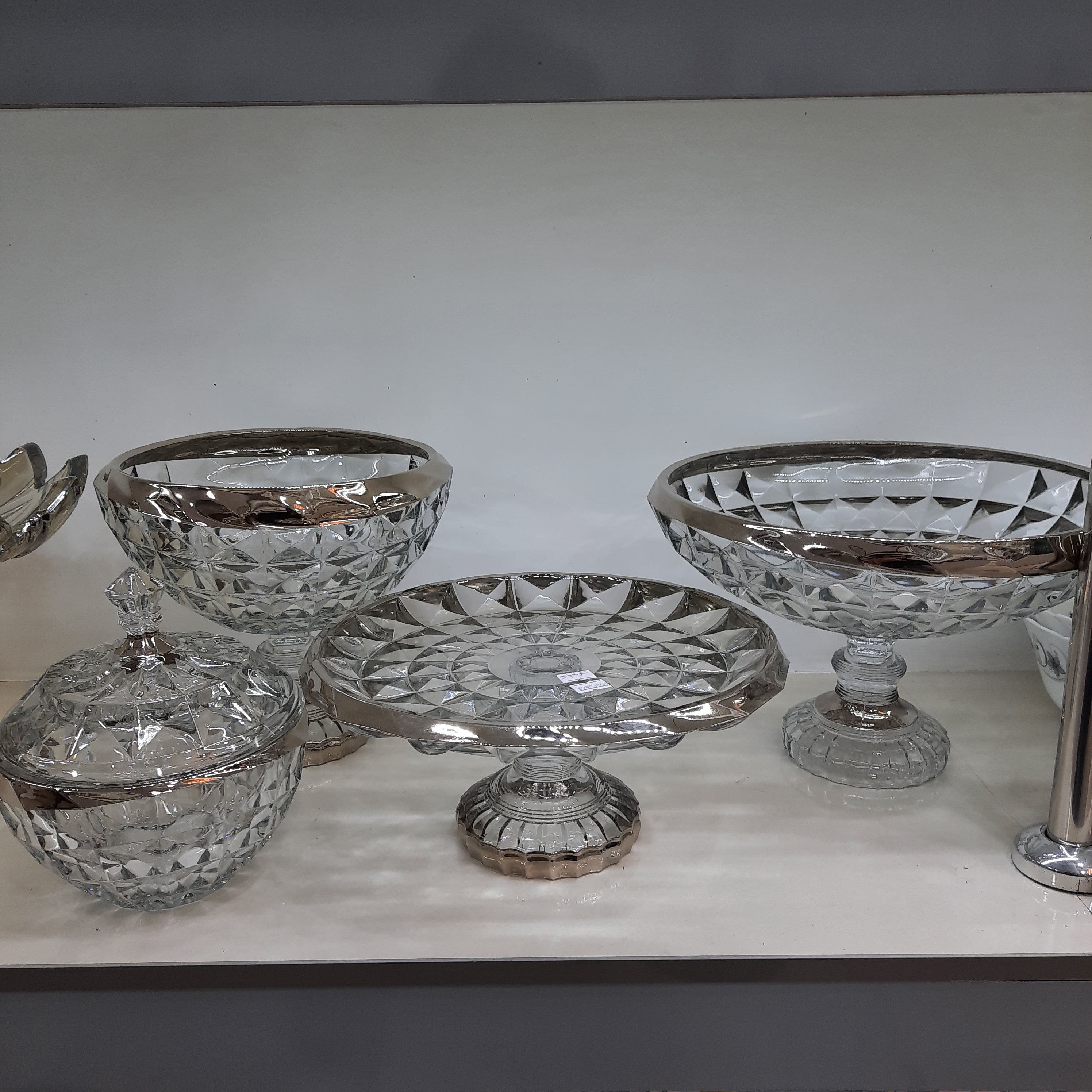 سرویس پذیرایی کریستال آکوامارین لب نقره ارسال رایگان