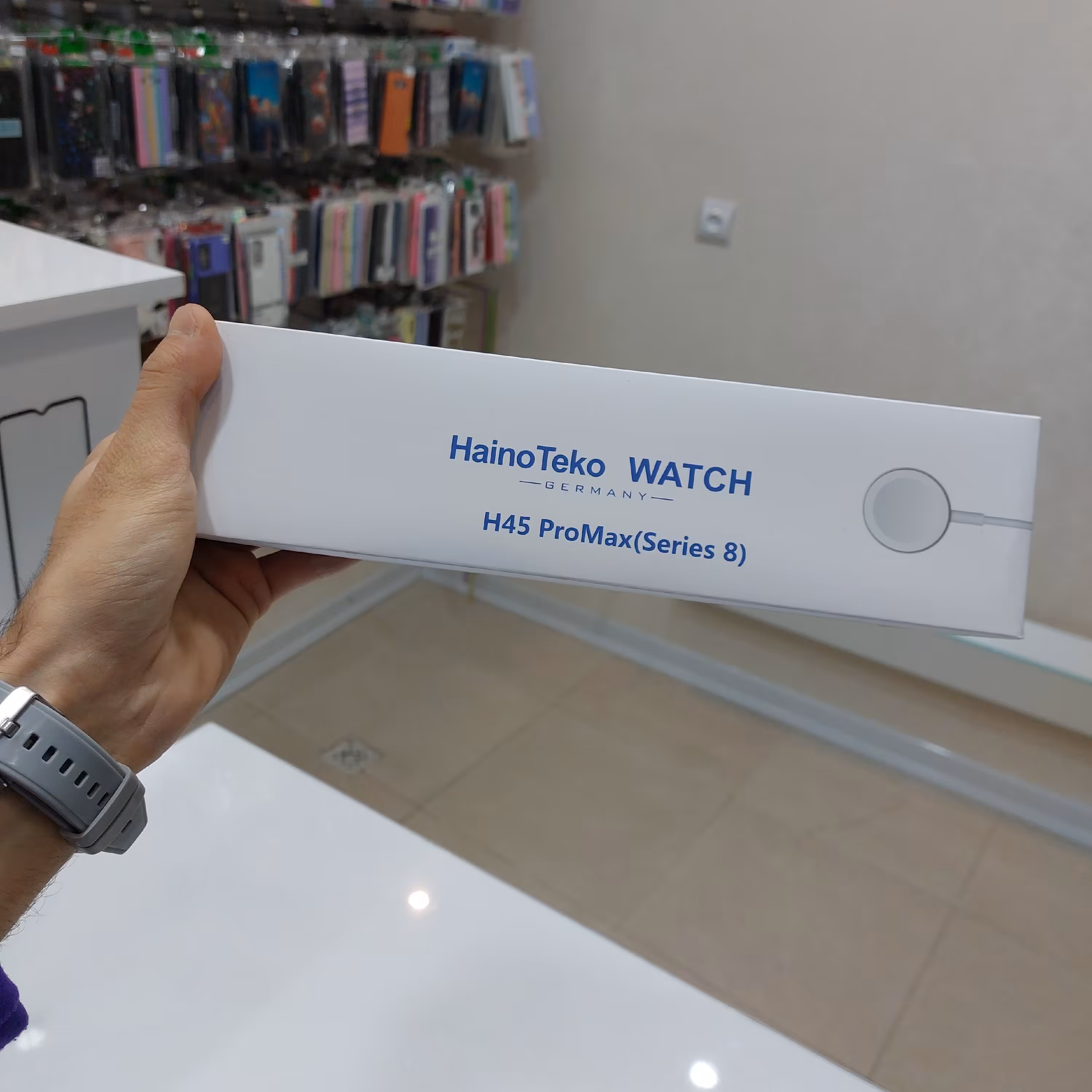 ساعت هوشمند طرح اپل واچ سری 8 هاینوتکو مدل H45 Pro Max