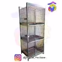 قفس سه طبقه جفتگاه کبوتر60 در 85 ، پس کرایه