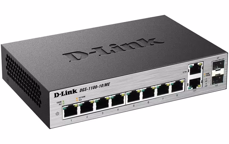 سوییچ 10 پورت دی لینک مدل دی جی اس 1100