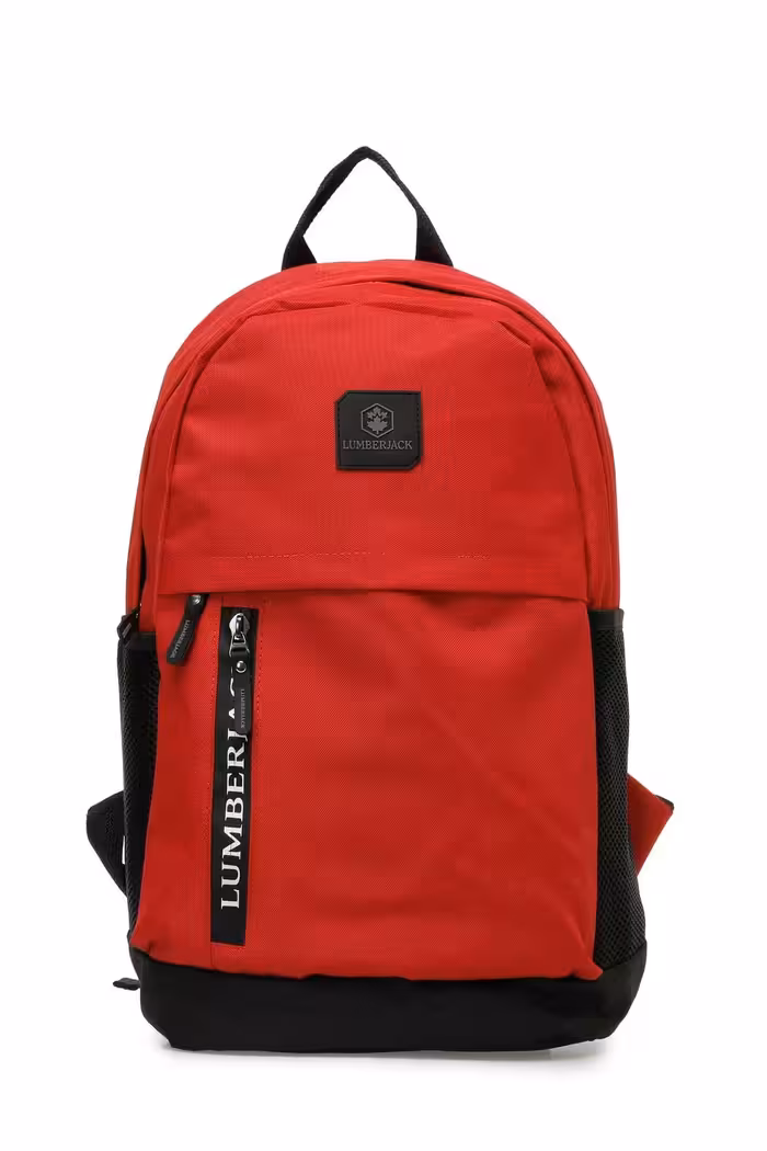 کوله پشتی قرمز مردانه و زنانه WL OLIVER 64CT185 4FX یونیسکس Lumberjack