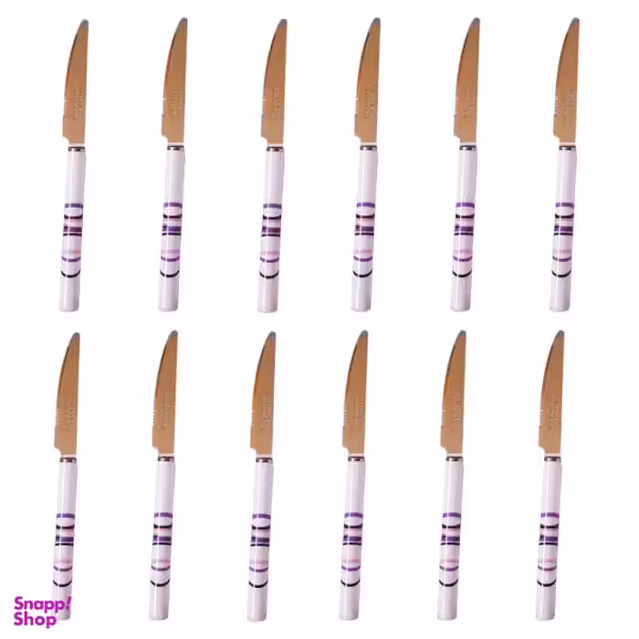 کارد میوه خوری 12 پارچه ماربلا کد 152