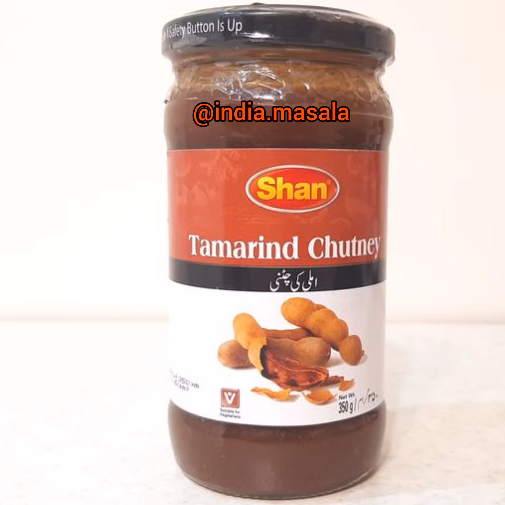 سس تمبر هندی ترکیب تمرهندی و فلفل و زنجبیل و ادویه وزن 350گرم تولید پاکستان